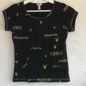 PLAYBOY Intimates Stretchy Collectible Made in Italy Top